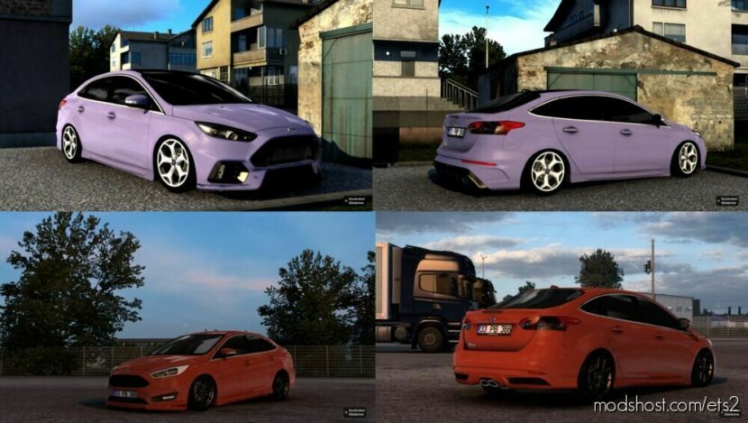 ETS2 FMOD Car Mod: Ford Focus 1.46 (Featured)