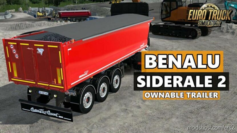 ETS2 Mod: Benalu Siderale Ownable Trailer v1.46 (Featured)