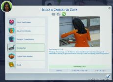 Sims 4 Career Mod: Cooking Club Afterschool Activity (Featured)