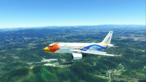 MSFS 2020 Fictional Livery Mod: Nokair A319Ceo (Fictional) (Featured)