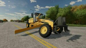 FS22 Volvo Forklift Mod: G740B-Volvo G740-Champion 740A Grader Pack (Image #2)