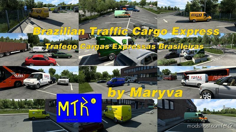 ETS2 Brazil Mod: ian Cargo Express AI Traffic (Featured)