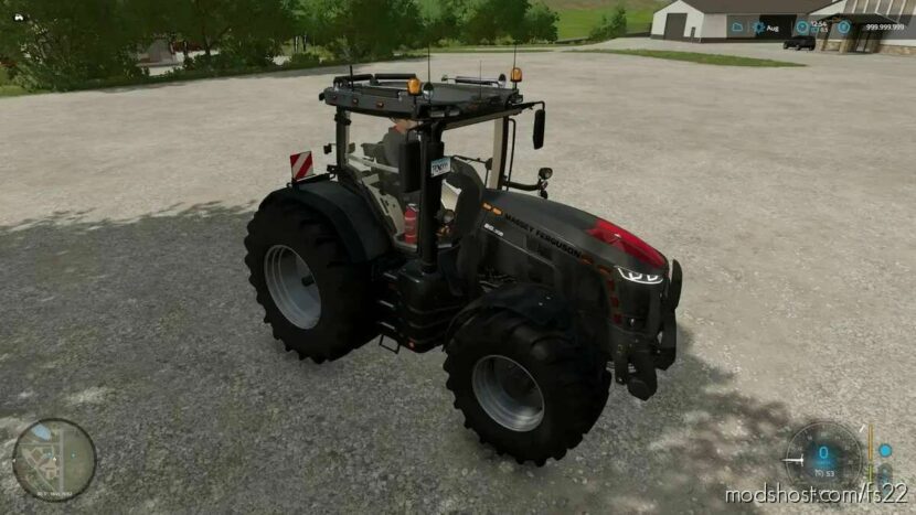 FS22 Massey Ferguson Tractor Mod: 8S V1.3.1 (Featured)