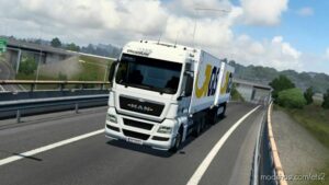 ETS2 MAN Truck Mod: Swap Body Addon For MAN TGS E5 v1.2 (Featured)