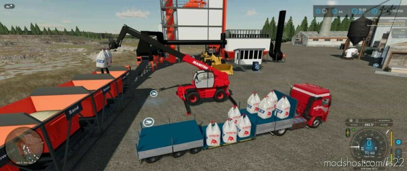 FS22 Manitou Forklift Mod: MRT2150 (Featured)