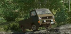 FS22 Volkswagen Vehicle Mod: VW T3 Pritsche (Image #2)