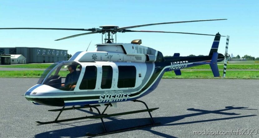 MSFS 2020 Hicopt Mod: Bell 407 N958TR (Featured)