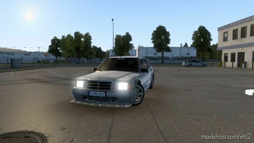 ETS2 Mercedes-Benz Car Mod: 190E 2.5 1.46 (Featured)