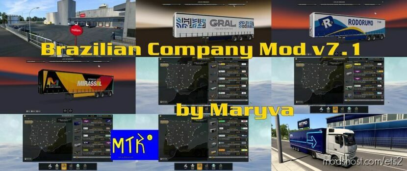 ETS2 Brazil Mod: ian Company Mod V7.1 (Featured)