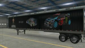 ATS Skin Mod: KEN Block Trailer Tribute Pack (Image #2)