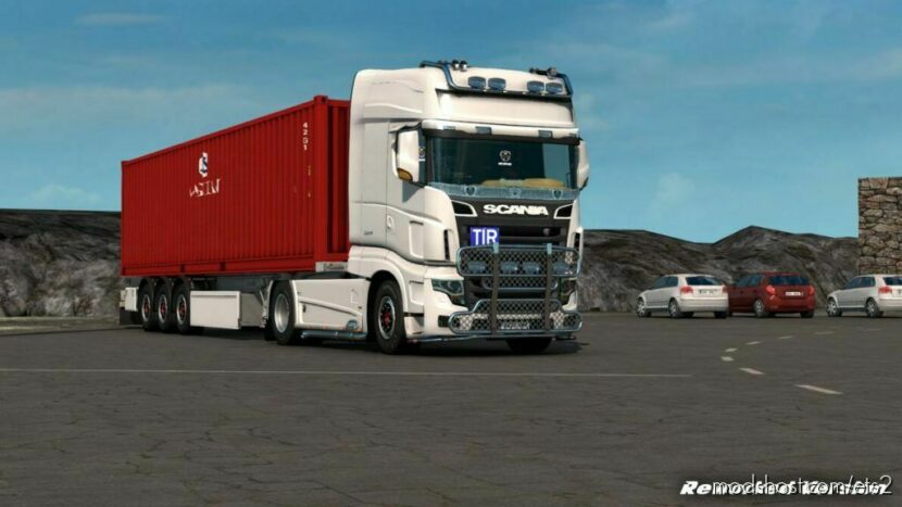 ETS2 Truck Mod: SCANIA R700 Reworked by kasuy v3.3.1 (Featured)