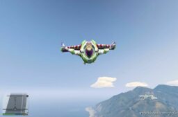 GTA 5 Player Mod: Buzz Lightyear Add-On PED (Image #2)