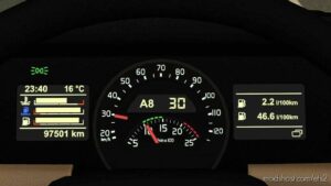 ETS2 Volvo Interior Mod: FH (FH16 2012) Dashboard V1.4 (Image #2)