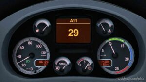 ETS2 DAF Interior Mod: XF105 Dashboard V1.3 (Image #3)