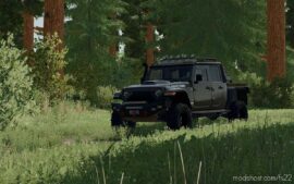 FS22 Car Mod: EDM Jeep Gladiator Rubicon V1.2 (Image #3)