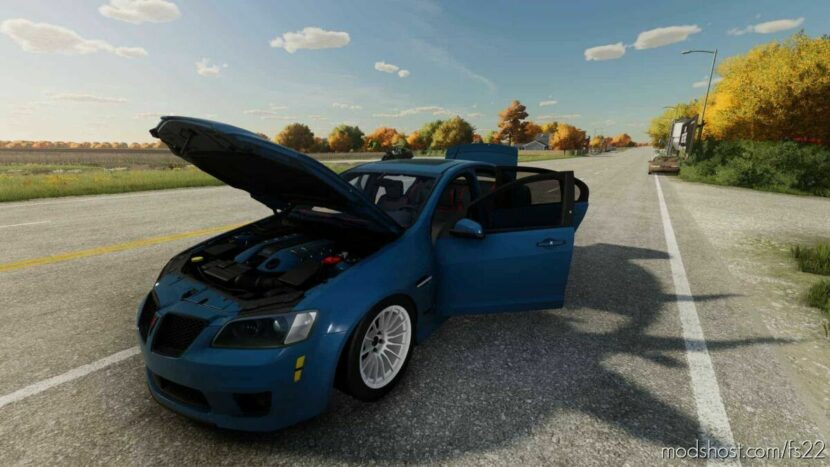 FS22 Car Mod: Pontiac G8 (Featured)