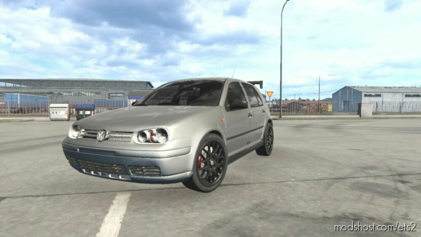 ETS2 Volkswagen Car Mod: Golf IV 1.9 TDI (Featured)