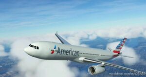 MSFS 2020 Airbus Livery Mod: PMP Airbus A330-300 American Airlines N270AY 8K (Featured)