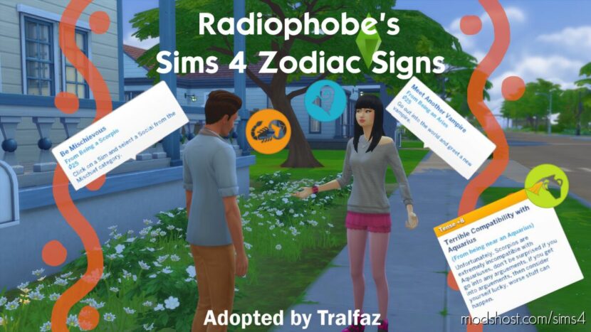 Sims 4 Trait Mod: Zodiac Signs 2.3 – Adopted (Featured)