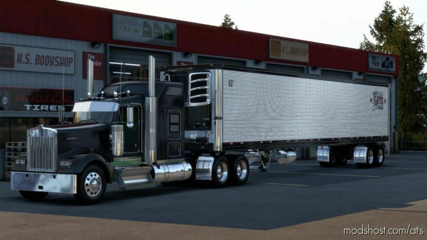 ATS Mod: New 2023 Reefer Trailer v1.46 (Featured)