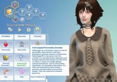 Sims 4 Trait Mod: Schizotypal Personality Disorder (Featured)