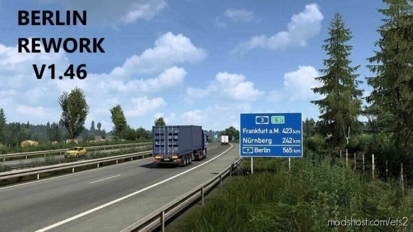 ETS2 ProMods Map Mod: Berlin Rework 1.46 (Featured)