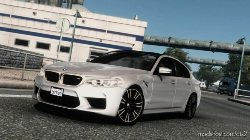 ETS2 BMW Car Mod: M5 F90 1.46 (Featured)