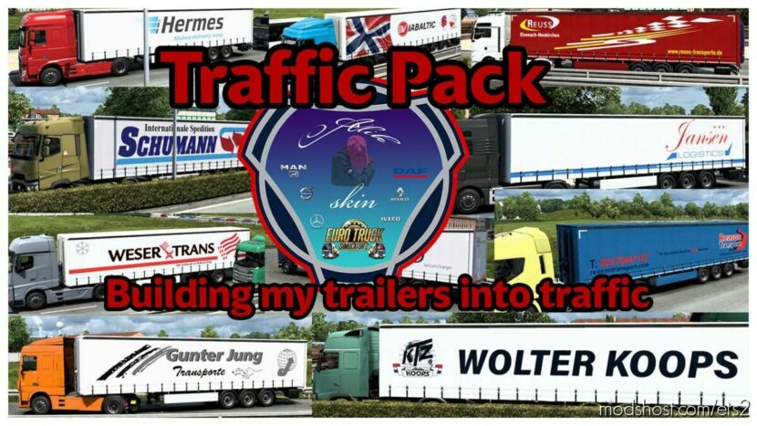 ETS2 Mod: Traffic Pack by Alik v1.0 1.46 (Featured)