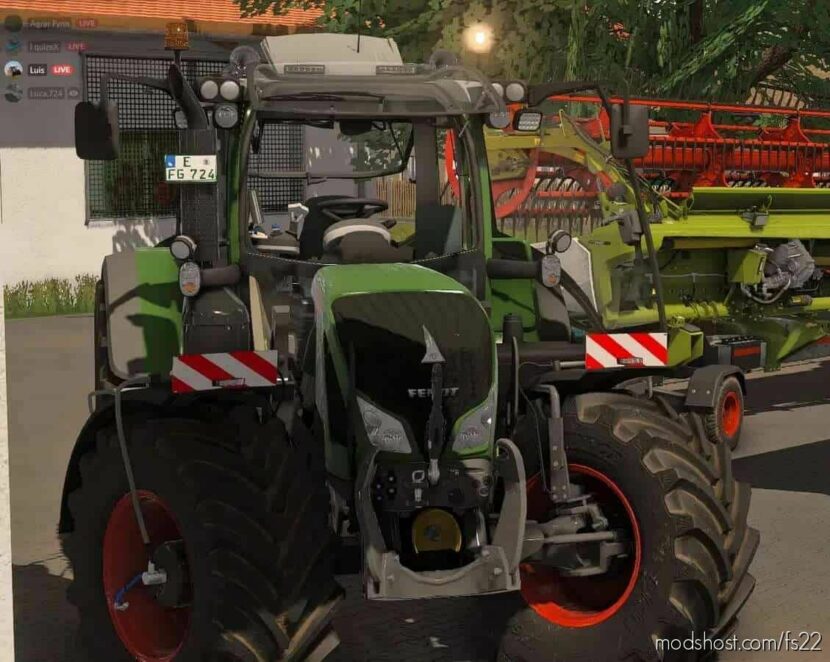 FS22 Fendt Tractor Mod: 700 SCR V1.1 (Featured)