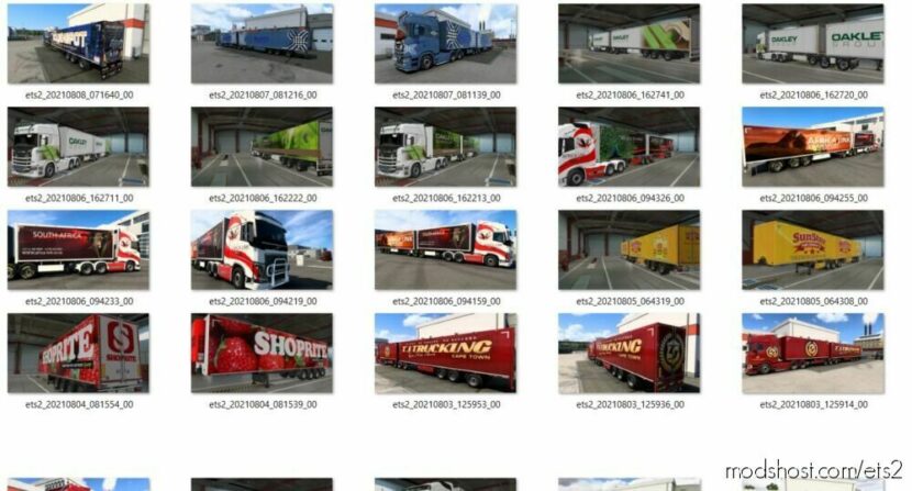 ETS2 Mod: South African Company Logos Truck And Trailer Skins (Featured)