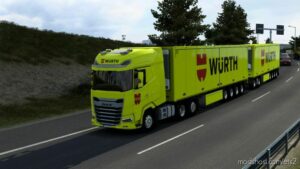 ETS2 Mod: Skin SCS Trailers Würth 2.0 1.40 - 1.46 (Image #3)