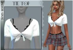 Sims 4 Clothes Mod: TIE TOP (Featured)