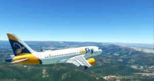 MSFS 2020 8K Livery Mod: Hisky A319Ceo 8K (Image #2)