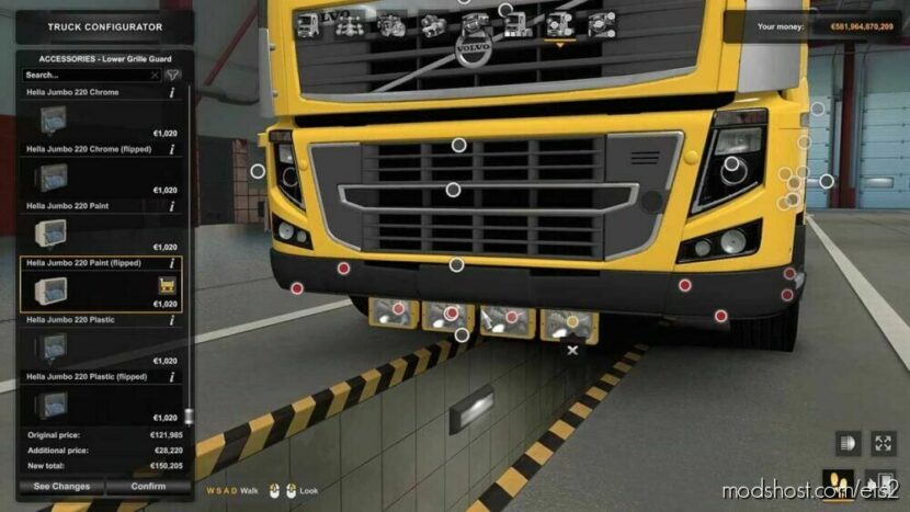 ETS2 Volvo Part Mod: FH3 Tuning Pack (Featured)