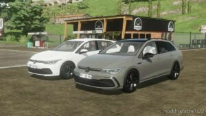 FS22 Volkswagen Car Mod: Golf 8 Variant V1.2 (Image #5)