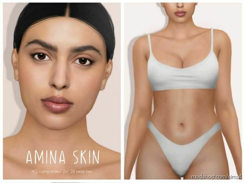 Sims 4 Skintone Mod: Amina Skin Patreon (Featured)