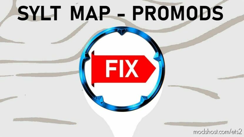 ETS2 Mod: Sylt & Promods Map Fix v1.46 (Featured)