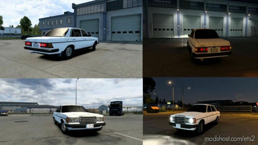 ETS2 Mercedes-Benz Car Mod: W123 (Featured)