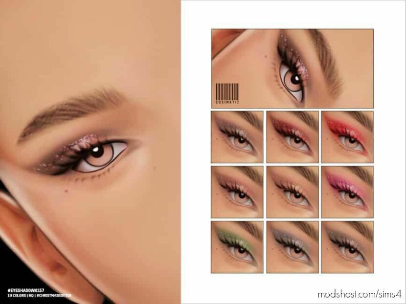 Sims 4 Eyeshadow Makeup Mod: | N157 (Featured)