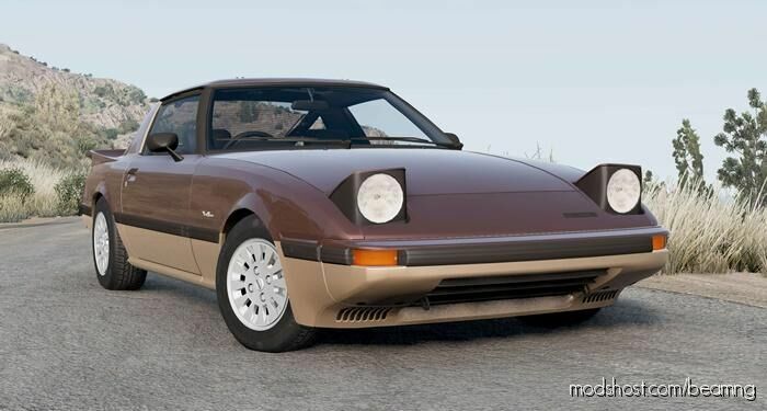 BeamNG Mazda Car Mod: RX-7 (SA) 1981 (Featured)