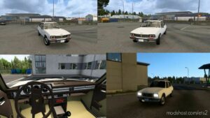 ETS2 FMOD Car Mod: Peugeot 504 (Image #3)