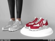 Sims 4 Female Shoes Mod: 980 – Sneakers (Female) (Featured)