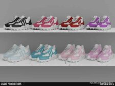 Sims 4 Female Shoes Mod: 980 – Sneakers (Female) (Image #3)