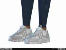 Sims 4 Male Shoes Mod: 981 – Sneakers (Male) (Image #4)