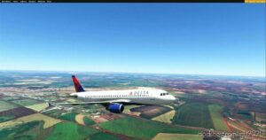 MSFS 2020 Delta Livery Mod: A320Ceo N344NW (Featured)