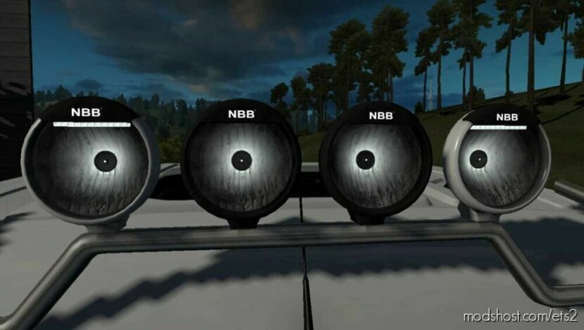 ETS2 Part Mod: NBB LED Lights Pack 1.46 (Featured)