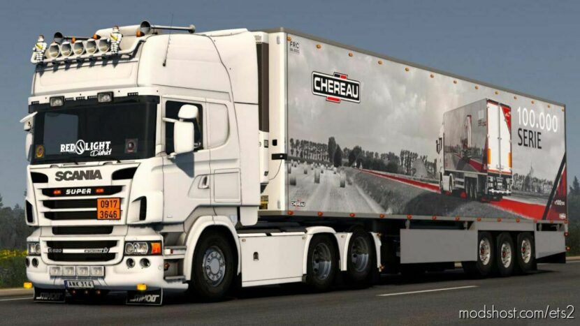 ETS2 Mod: Chereau Trailer by MDModding 1.46 (Featured)