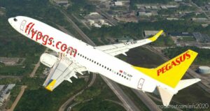 MSFS 2020 737-800 Livery Mod: Pegasus Airlines Pmdg 737-800 Msfs Pack (Image #2)