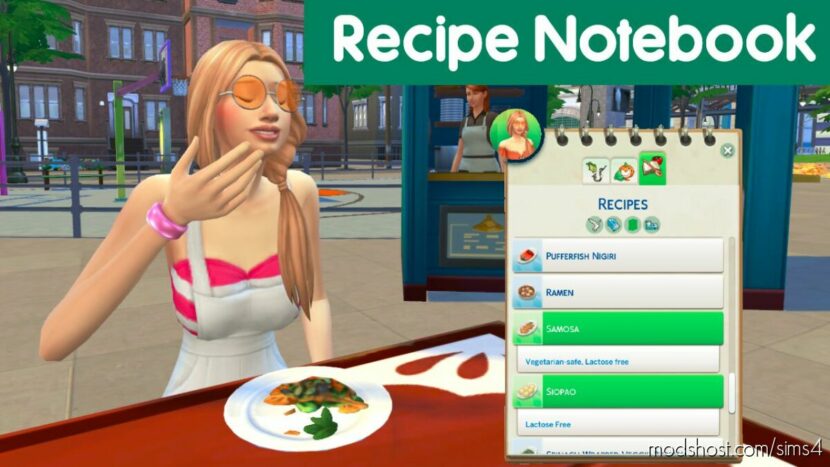 Sims 4 Mod: Recipe Notebook (Featured)