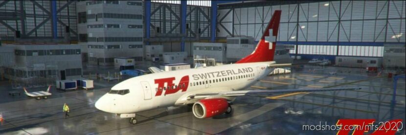 MSFS 2020 737-600 Livery Mod: Pmdg B737-600 TEA Hb-Iic (Featured)